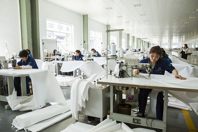 中国服装加工厂